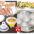 Формы для варки яиц без скорлупы Eggies (Эггиз) 6шт